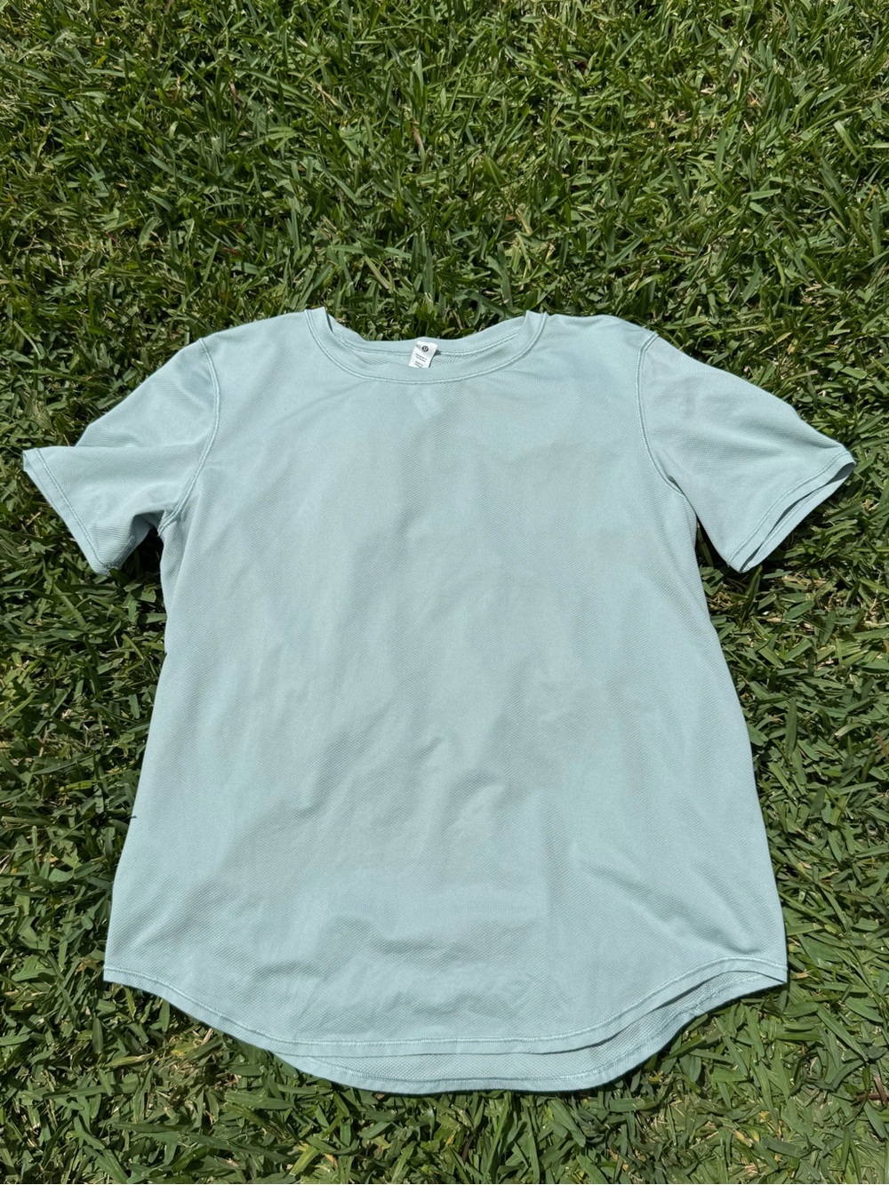 lululemon athletica Mint Green Short Sleeve Tee